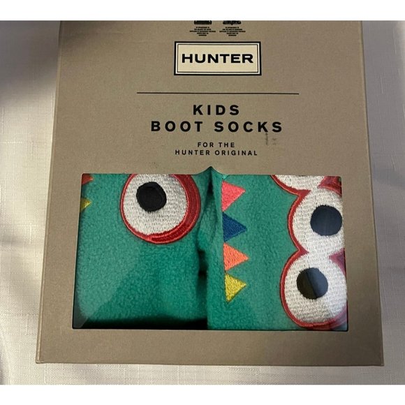 Hunter Kids Original Sea Monster Boot Sock L 1-3 Rock Gobby NIB - Picture 4 of 4